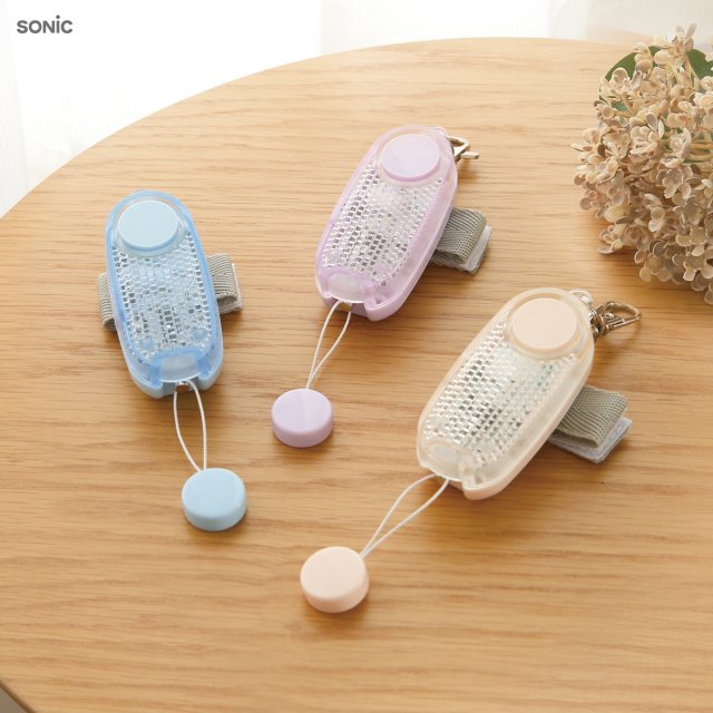 CLEAR SONIC オーディオ機器アクセサリー LED付リフレクター＆ブザー オトピカ | ソニック | 文具・事務用品メーカー