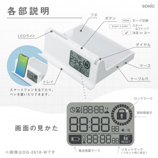 デジトックス ザ・ルーティン スマホ用 タイムロックケース | ソニック