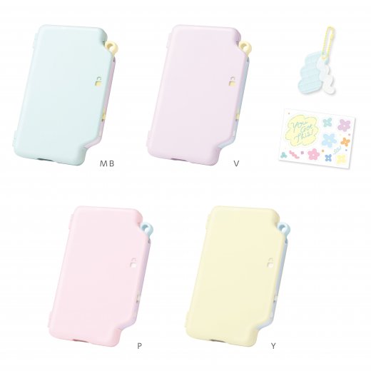 ブロックケース ソルレ デジトックス スマホ用 チャーム＆シール付
