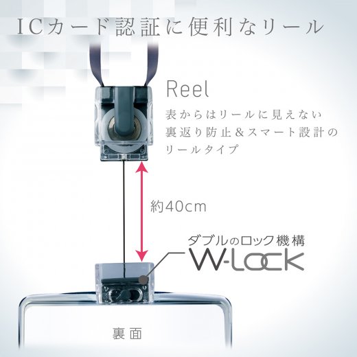 【関税込】 ゴールド スリング カード ホルダー - ブラック リールストラップカードホルダー ICサイズ スペースエイジ