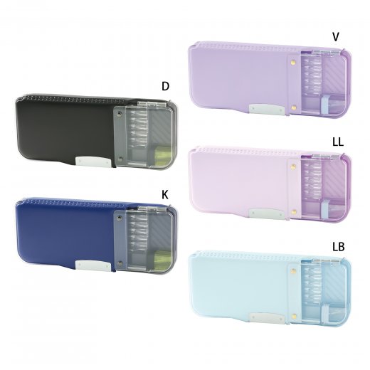 えんぴつチェックα両面筆入 ロック付 うかサポ | ソニック