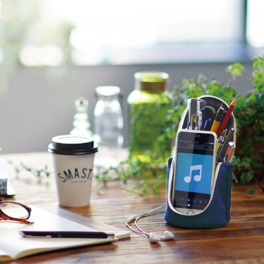 (まとめ) ソニック スマ・スタ 立つペンケース ライトブルー FD-7041-LB 1個 〔×5セット〕 ソニック スマ・スタ 立つペンケース ブルー FD-7041-B 1個 - アスクル