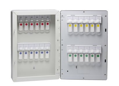 ソニック キーボックス KS-7121 24個吊り 10キー式 金庫 暗証番号キーボックステンキー式 24個吊 | ソニック | 文具