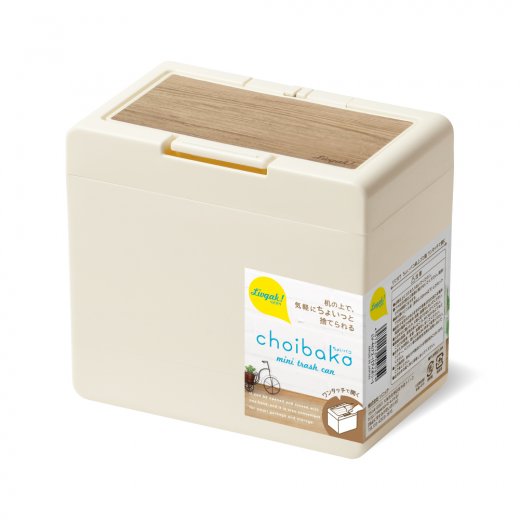 リビガク ちょいバコ卓上ゴミ箱 ワンタッチで開く | ソニック | 文具