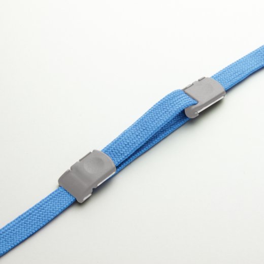 （まとめ）ソニック 吊下げひも 抗菌タイプ グレーNF-6186-GL 1パック(10本)〔×10セット〕送料込み