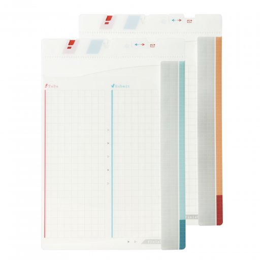 エラーノート2枚セット 貼るシラセファイル B5ノート用 2枚入B5プリント対応1つ折り