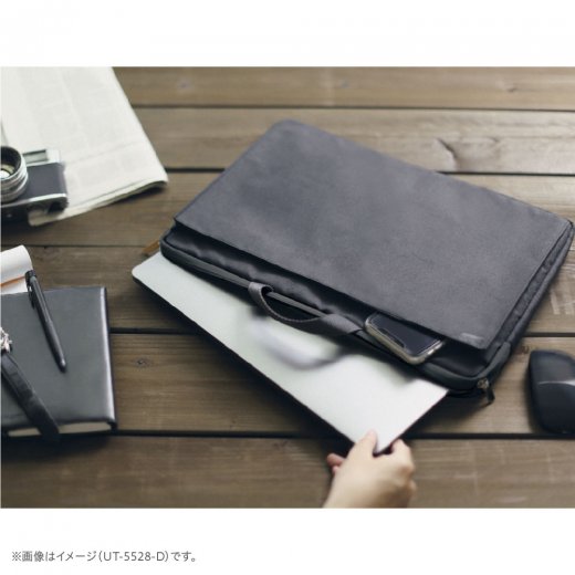 (まとめ) ソニック ユートリムノートPC軽量ケース 極厚クッション付き 13.3型対応 グレー UT-5525-GL 1個 〔×5セット〕〔代引不可〕 まとめ) ソニック ユートリムノートPC軽量ケース 極厚クッション付き